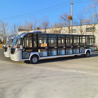 Véhicule de transport de passagers pour parc d'attractions, Grand bus touristique, Navette électrique pour visites guidées