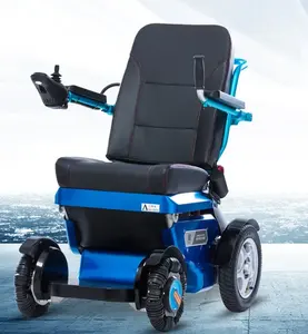 Baru dilipat ringan portabel kursi roda elektrik portabel peralatan rehabilitasi skuter listrik untuk Nonaktifkan dan orang tua