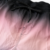 Shorts de bain dégradés pour hommes, séchage rapide, taille élastique, shorts de plage décontractés, shorts de sport