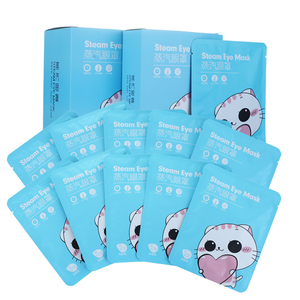 Mascarilla <span class=keywords><strong>de</strong></span> Vapor <span class=keywords><strong>de</strong></span> Lavanda OEM para Dormir, Compresa Caliente Autocalentable, Mascarilla Ocular Desechable para Ojos Secos - Product Image 6