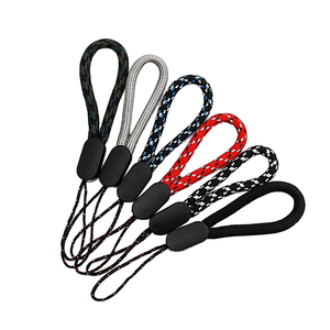 Tự làm treo dây cổ tay dây buộc chuỗi ngắn Grip dây buộc điện thoại di động Dây đeo cho USB Flash Drive Keychain - Product Image 2