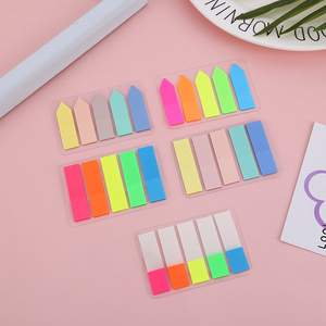 Blocs-notes autocollants en PET multicolores avec support pour la rentrée scolaire - Product Image 4