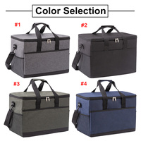 Sac isotherme personnalisé avec logo pour la livraison de nourriture, sac isotherme réutilisable en aluminium et en tissu Oxford imperméable pour pique-nique avec logo