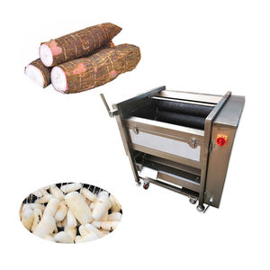 Hot Sale 500kg er Stunde Cassava <span class=keywords><strong>Peeling</strong></span> und Waschmaschine Kartoffel bürste Waschmaschine Yam Kartoffel schälmaschine - Product Image 1