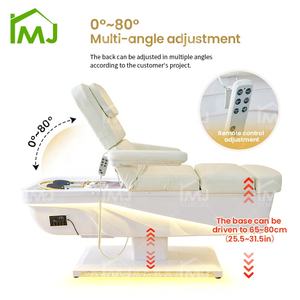 Cama de Salón de Belleza con Elevación Eléctrica, Lavabo Japonés para el Cabello, Cama de Spa para Lavado de Cabello, Pies y Cabeza - Product Image 4