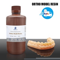 Résine JAMGHE à faible rétrécissement pour modèle dentaire, résistante aux rayures, adaptée à la plupart des imprimantes 3D SLA/DLP/LC