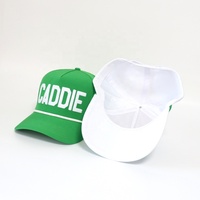 Casquette de baseball en polyester à 5 panneaux, personnalisée, de haute qualité, avec logo brodé, trou découpé au laser, imperméable, pour le sport, OEM, Golf, Gorras