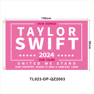 Tapisserie musicale <span class=keywords><strong>Taylor</strong></span> 2024, décorations de fête, tapisserie amusante pour la chambre à coucher, décoration de dortoir pour les filles d'université, bannière <span class=keywords><strong>Swift</strong></span> 3*5FT - Product Image 2