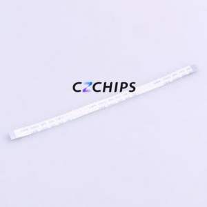 JS05A-12P-150-4-8 FFC Cable (Flexible Flat Cable) P=0.5mm Connector 12P 0.5mm 0.3mm Non-Inverting - Product Image 1