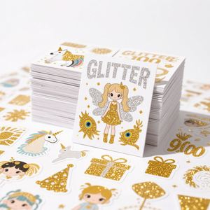 Printable Vinyl <b>Sticker</b> Paper <b>Sticker</b> Custom Package Transfer Vinyl <b>Stickers</b> Are <b>Waterproof</b> and UV-resistant - Product Image 1