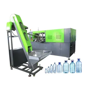 Machine de soufflage de bouteilles manuelle pour animaux de compagnie Nouvelle machine de moulage par soufflage en plastique conçue