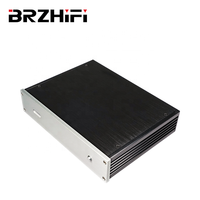 Boîtier en aluminium 2806 BRZHIFI, boîtier de décodeur CNC, boîtier personnalisé pour bricolage, châssis d'amplificateur de puissance DAC