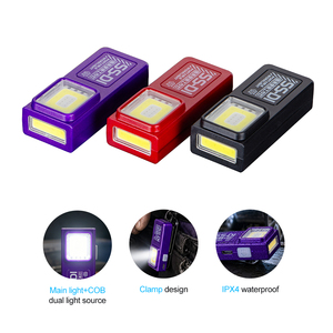<span class=keywords><strong>Linterna</strong></span> EDC Súper Brillante con Luz Lateral COB, Base Magnética, <span class=keywords><strong>Recargable</strong></span>, LED, para Camping, Senderismo, Correr de Noche, Emergencias - Product Image 1