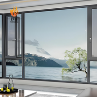 Fenêtre coulissante en PVC blanc résistant aux UV, verre anti-choc, faible entretien, design moderne pour usage extérieur, hôtels, salons, certifiée Energy Star