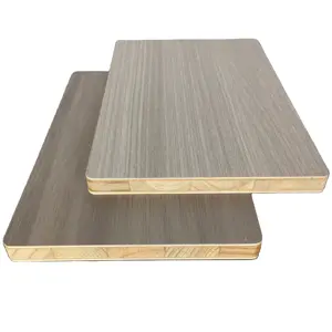 Chinese factories Professional production 4x8 furniture level for melamine plywood laminated wood boards blockboards Used