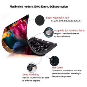 Corled thanh biểu tượng tùy chỉnh kim loại Đảng DJ bảng p2.5 <span class=keywords><strong>LED</strong></span> hiển thị Máy nghe nhạc đồ nội thất DJ Booth cho câu lạc bộ đêm p2.5 <span class=keywords><strong>LED</strong></span> bức tường video - Product Image 6