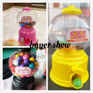 Máquina de Dulces Miniatura, Linda y Dulce, <span class=keywords><strong>Dispensador</strong></span> de Juguetes para Niños, Regalo Infantil, <span class=keywords><strong>Dispensador</strong></span> de Bolas de Goma de Mascar E2S, Alcancía, Decoración del Hogar - Product Image 4