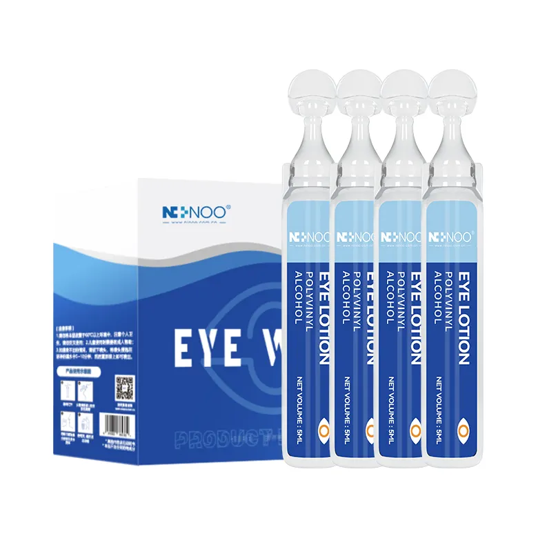 Secondary eye wash can be used for daily cleaning of cosmetic residue and eyeglass fatigue