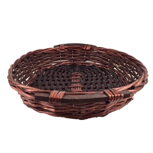 Panier cadeau en <span class=keywords><strong>bois</strong></span> <span class=keywords><strong>de</strong></span> osier, corbeille <span class=keywords><strong>de</strong></span> rangement, plateau d'exposition, vente en gros - Product Image 6