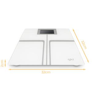Báscula Digital Fitmaxwhite 56.8 Kg con Sensores de Alta Precisión para Baño - Product Image 5