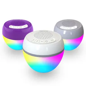 2024 New Arrivals Portable Waterproof Speaker New Arrivals Floating Wireless LED Light Mini Stereo Speaker