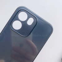 Coque de téléphone en verre trempé avec peinture UV et rainures pour OnePlus 15, 15R, 13, 13R, Nord 5, Nord 6, Nord 4 – Coques arrière vierges pour téléphones mobiles