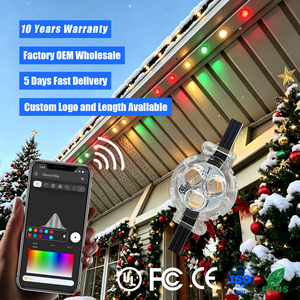 24V 36V RGBW Building <b>Led</b> Pixel Point Light IP68 Waterproof Permanent Outdoor Christmas Holiday <b>Strip</b> Lights - Product Image 1