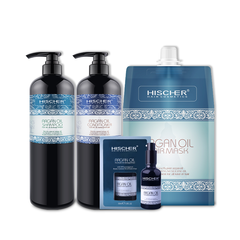 Фирменная торговая марка, 500 мл, натуральное органическое аргановое масло для восстановления поврежденных волос, быстрый рост, предотвращение выпадения волос, шампунь от перхоти