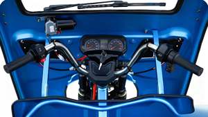 Motocicleta Eléctrica de Carga con Sidecar y Carrocería Abierta para Entrega y Transporte de Mercancías - Product Image 4