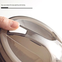 Vente en gros moderne Grand pichet à eau glacée en plastique transparent de 2300ml avec couvercle Utilisation pour hôtel Verres écologiques