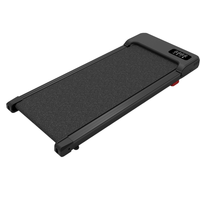 Treadmill Elektrik Bawah Meja Slim Fit Mesin Lari Fungsi Getaran Mini Walking Pad dengan Remote Control