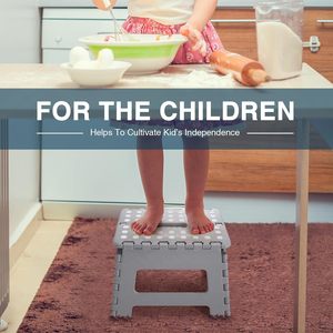 Best Selling Practical Folding <b>Step</b> <b>Stool</b> Anti-Slip Durable Non-Slip Plastic for Home School Hall Entry Apartment - Product Image 3