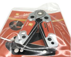 Support de soudage magnétique à <span class=keywords><strong>angle</strong></span>, positionneur de soudage triangulaire, angles multiples, <span class=keywords><strong>angle</strong></span> fixe, outils de localisation de soudage - Product Image 5