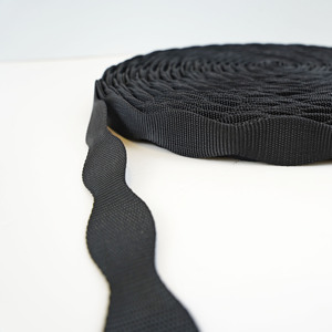 Direct factory supply and customizable belt webbing for bags and garment ribbon of bamboo webbing