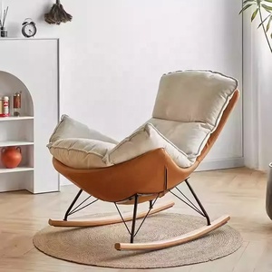 Zayshine, diseño nórdico moderno <span class=keywords><strong>de</strong></span> cáscara <span class=keywords><strong>de</strong></span> huevo, silla <span class=keywords><strong>de</strong></span> sofá individual, marco <span class=keywords><strong>de</strong></span> madera maciza, patas <span class=keywords><strong>de</strong></span> sofá <span class=keywords><strong>de</strong></span> Metal, silla reclinable para sala <span class=keywords><strong>de</strong></span> estar - Product Image 2