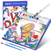 Joycat mignon créatif enfants bricolage peinture Gouache Doodle livre aquarelle dessin coloriage livre ensemble jouets éducatifs