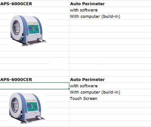 Peralatan Oftalmologi Bidang <span class=keywords><strong>Visual</strong></span> Terbelah, Penganalisa Bidang <span class=keywords><strong>Visual</strong></span> <span class=keywords><strong>Perimeter</strong></span> Otomatis - Product Image 6