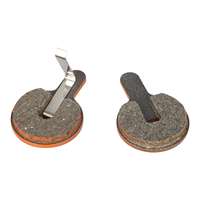 Plaquettes de frein en céramique orange EU Ulip pour trottinettes électriques Kugoo G2 Pro G2 Max M4 Max et vélos de montagne – Pièces de rechange pour freins à disque