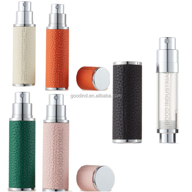 5ml Aluminum Shell Travel Perfume Atomizer Portable Fragrance Vial Magnetic Cap Diy Logo