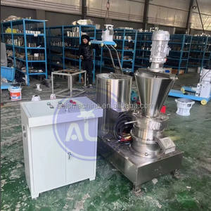 Moulin colloïdal <span class=keywords><strong>de</strong></span> laboratoire en acier inoxydable épices beurre <span class=keywords><strong>de</strong></span> calcium graisse noix châtaigne tomate sauce chili moutarde beurre d'arachide broyage - Product Image 5