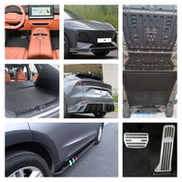 Maremlyn Interior Exterior Zubehör für Changan Deepal S07 S7 Zubehör Kohle faser muster Dekorative Schutz verkleidung