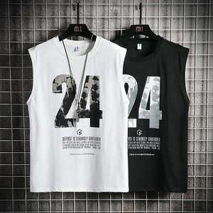 1324 Nuova Maglia da Basket Numero 24 per Uomo, <span class=keywords><strong>T</strong></span>-<span class=keywords><strong>Shirt</strong></span> Sportiva Senza Maniche, Top Traspirante con Spalle Scoperte - Product Image 2