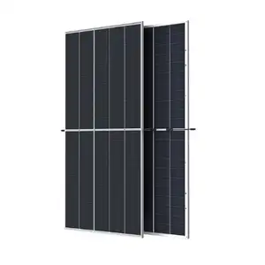 太阳能电池板智能415w 455w 550w 650w 700w光伏光伏电池板半电池单模块套件太阳能系统