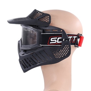 전술 스틸 와이어 메쉬 전체 얼굴 보호 헤드 - Product Image 5