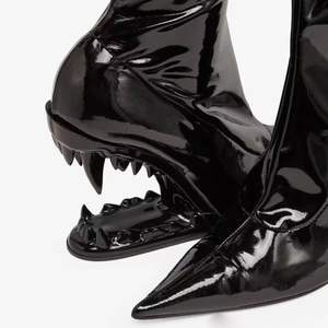 Botas Largas De Mujer grande taglia calza tubo di squalo dente signora sopra il ginocchio <span class=keywords><strong>stivali</strong></span> <span class=keywords><strong>alti</strong></span> per le donne - Product Image 3