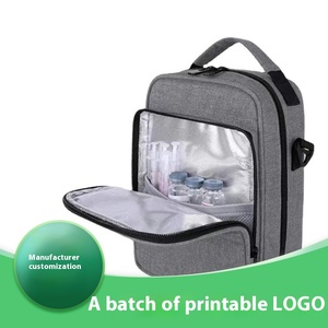 Vente chaude grande capacité Oxford infirmière outil sac cosmétique fermeture éclair moderne Simple conception à la mode impression de Logo personnalisable - Product Image 3