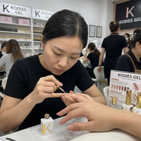 KODIES-Vernis à Ongles Gel Biab, Semi-Permanent Brun, Semi-Permanent, Sans Chaleur, HAMA/TPO