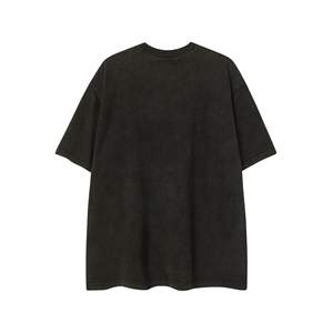 Streetwear Collector's <b>Tee</b> Gothic Prayer Oil Painting Print Enzyme Washed <b>Vintage</b> Finish Oversize T-Shirt - Product Image 3