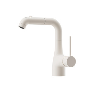 Jboyun Basin Faucet Single Handle Pull Out <b>Spray</b> Ceramic Valve Core Deck <b>Mounted</b> - Product Image 5