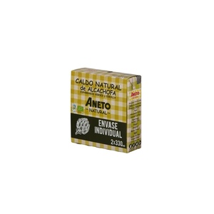 Caldo de Alcachofa Fresco Orgánico de Primera Calidad con Ingredientes Puros, 12X330ml, en Venta - Product Image 1